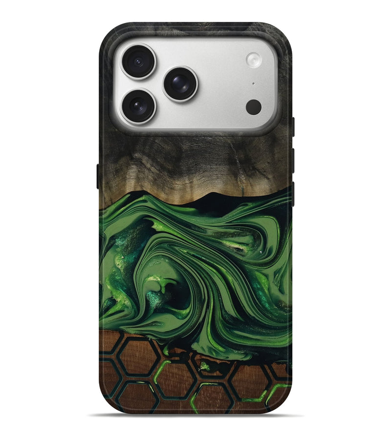 iPhone 17 Pro Max Wood Live Edge Phone Case - Nicky (Pattern, 817858)