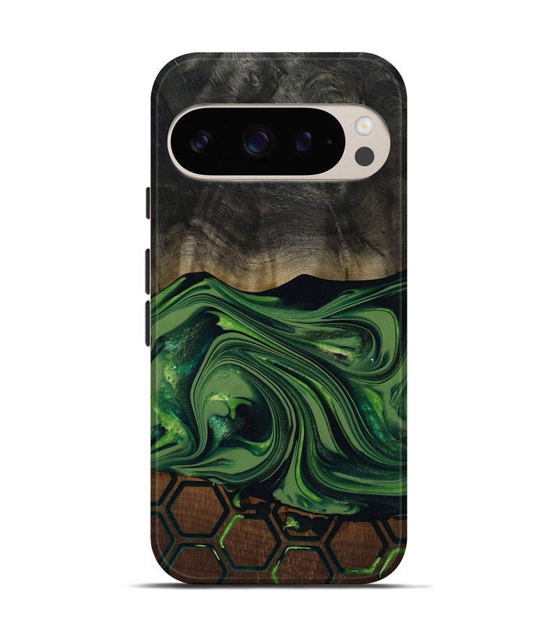 Pixel 9 Wood Live Edge Phone Case - Nicky (Pattern, 817858)