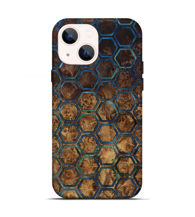 iPhone 13 Wood Live Edge Phone Case - Amaris (Pattern, 817862)