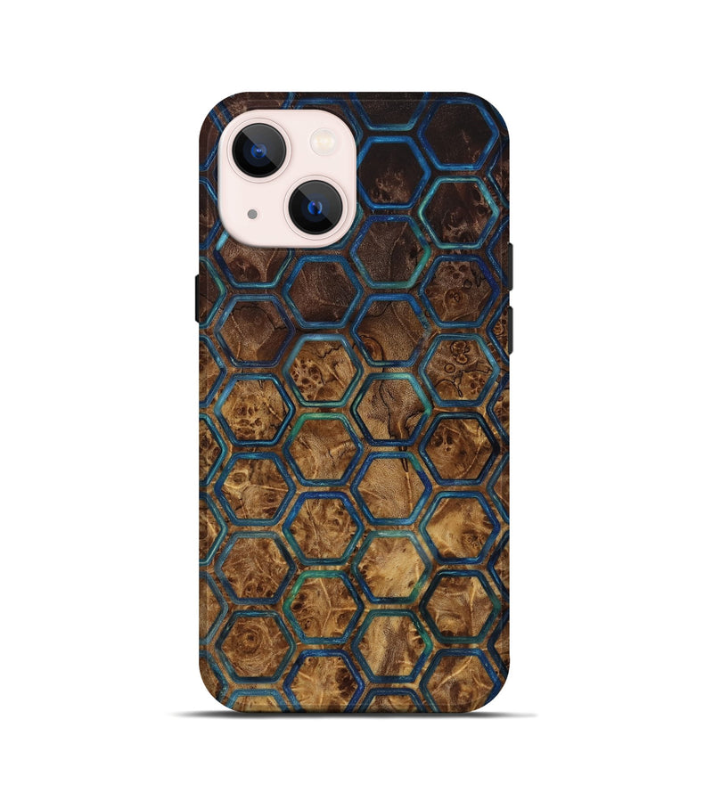 iPhone 13 mini Wood Live Edge Phone Case - Amaris (Pattern, 817862)