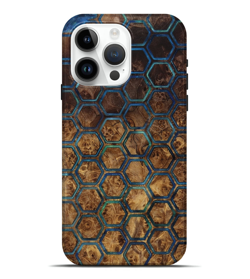 iPhone 15 Pro Max Wood Live Edge Phone Case - Amaris (Pattern, 817862)