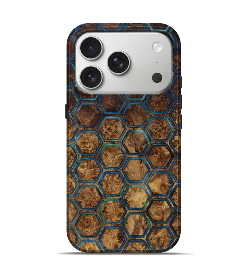 iPhone 17 Pro Wood Live Edge Phone Case - Amaris (Pattern, 817862)