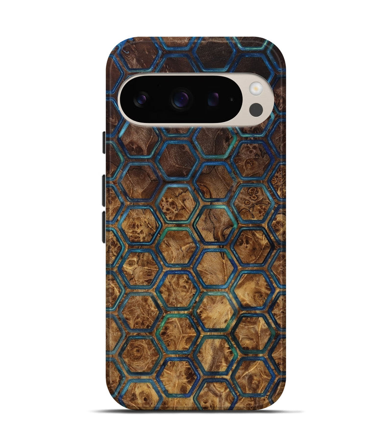 Pixel 9 Pro Wood Live Edge Phone Case - Amaris (Pattern, 817862)