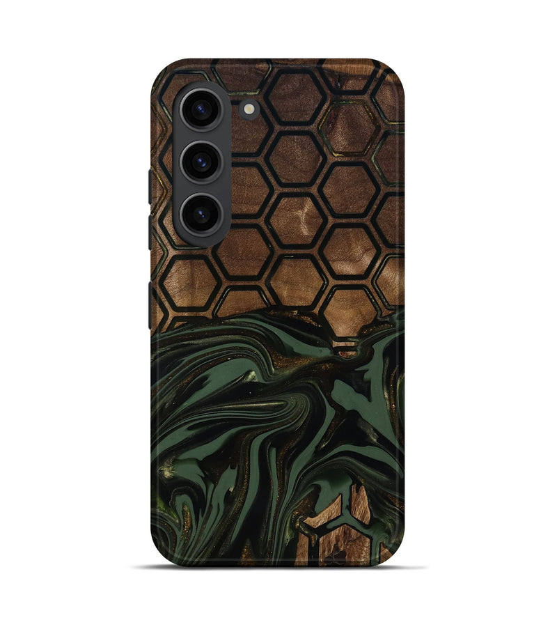 Galaxy S23 Wood Live Edge Phone Case - Lular (Pattern, 817866)