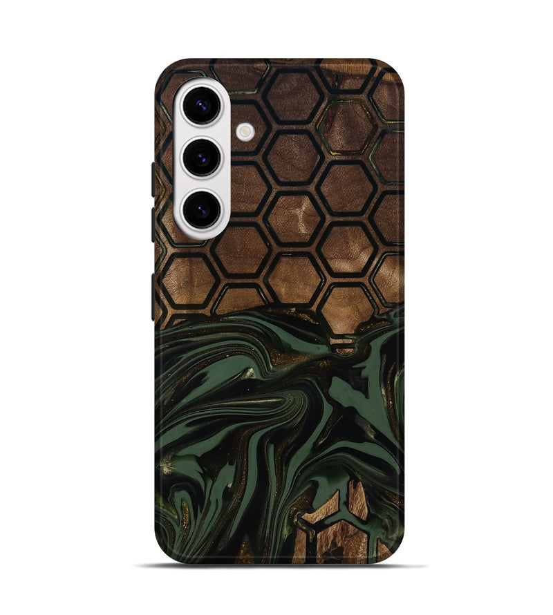 Galaxy S25 Wood Live Edge Phone Case - Lular (Pattern, 817866)