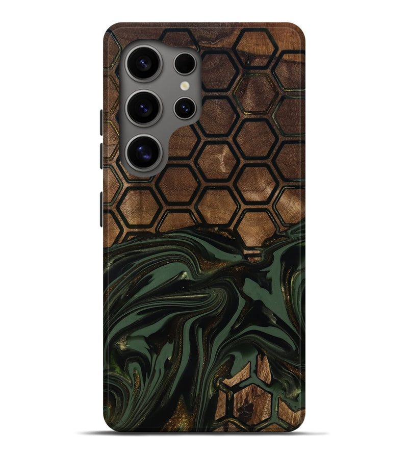 Galaxy S25 Ultra Wood Live Edge Phone Case - Lular (Pattern, 817866)