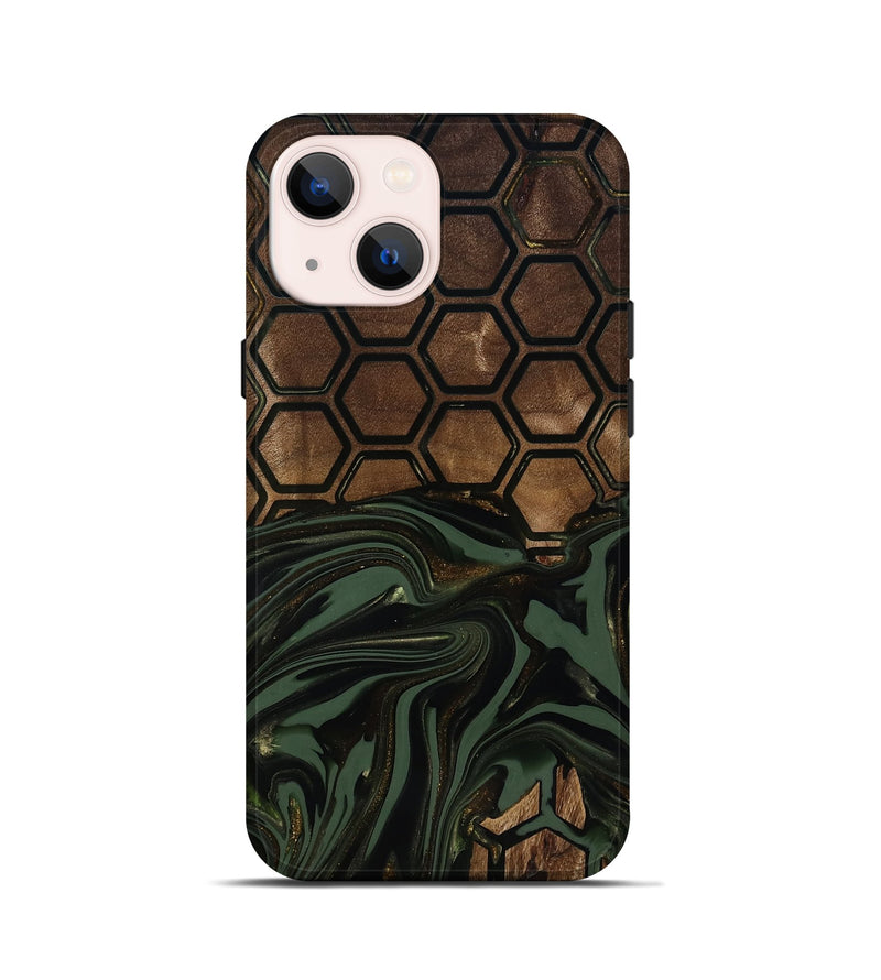 iPhone 13 mini Wood Live Edge Phone Case - Lular (Pattern, 817866)