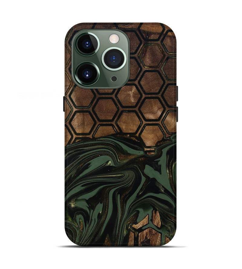 iPhone 13 Pro Wood Live Edge Phone Case - Lular (Pattern, 817866)