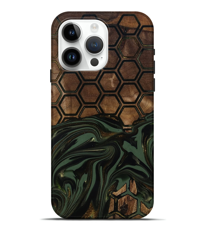 iPhone 15 Pro Max Wood Live Edge Phone Case - Lular (Pattern, 817866)
