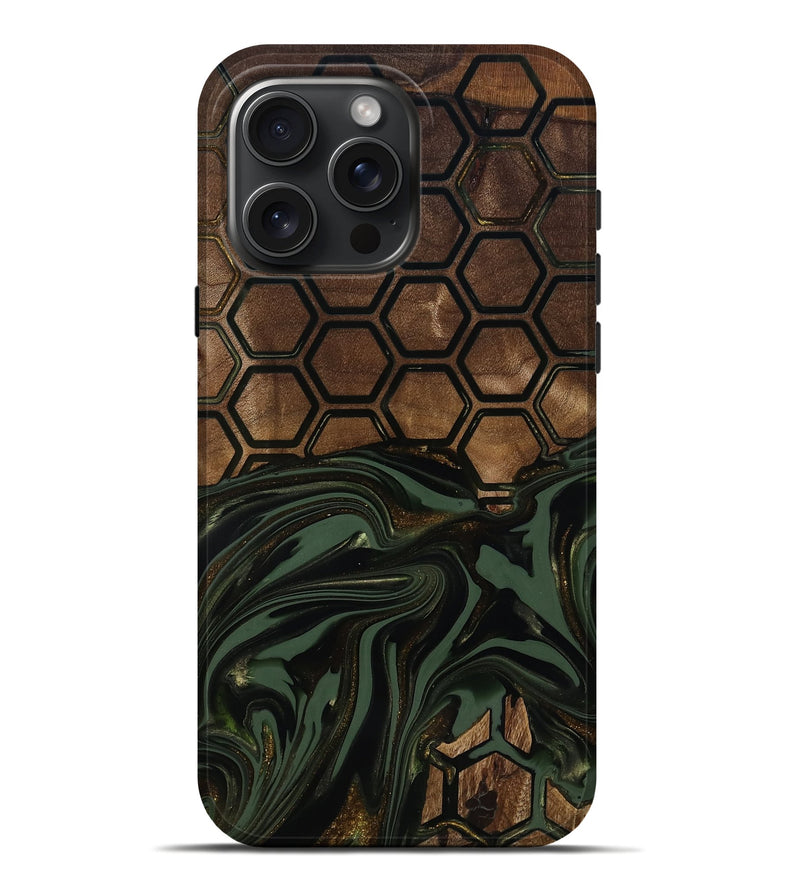 iPhone 16 Pro Max Wood Live Edge Phone Case - Lular (Pattern, 817866)