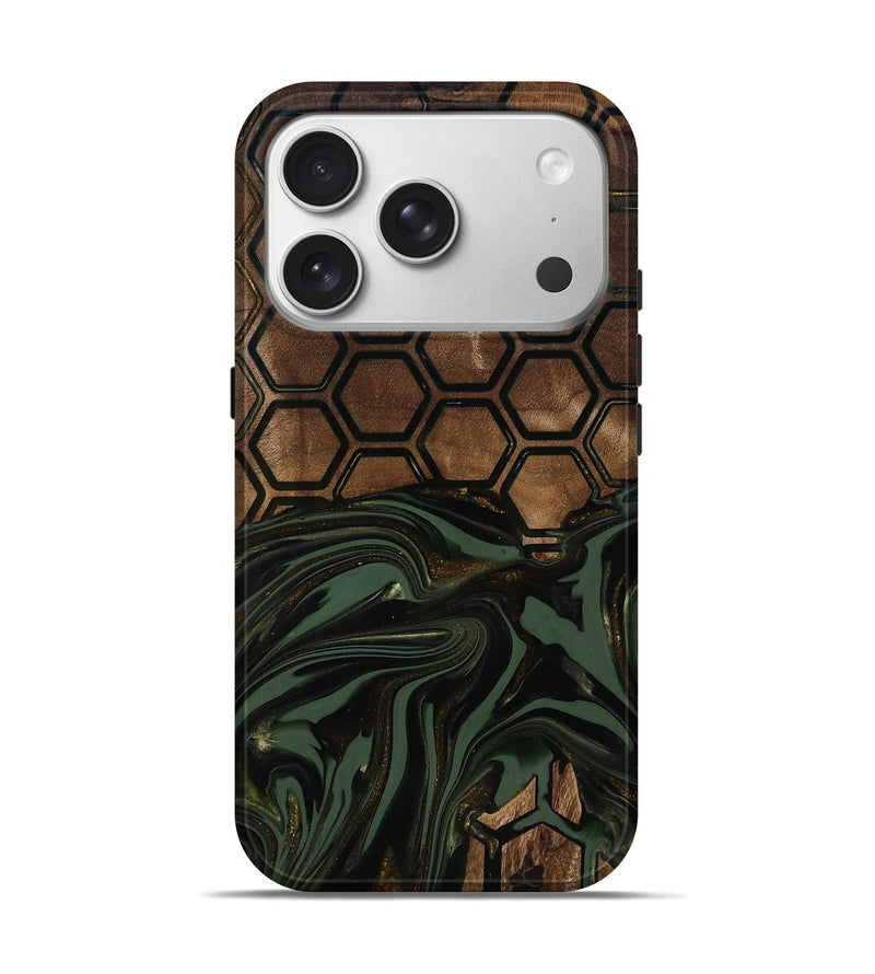 iPhone 17 Pro Wood Live Edge Phone Case - Lular (Pattern, 817866)