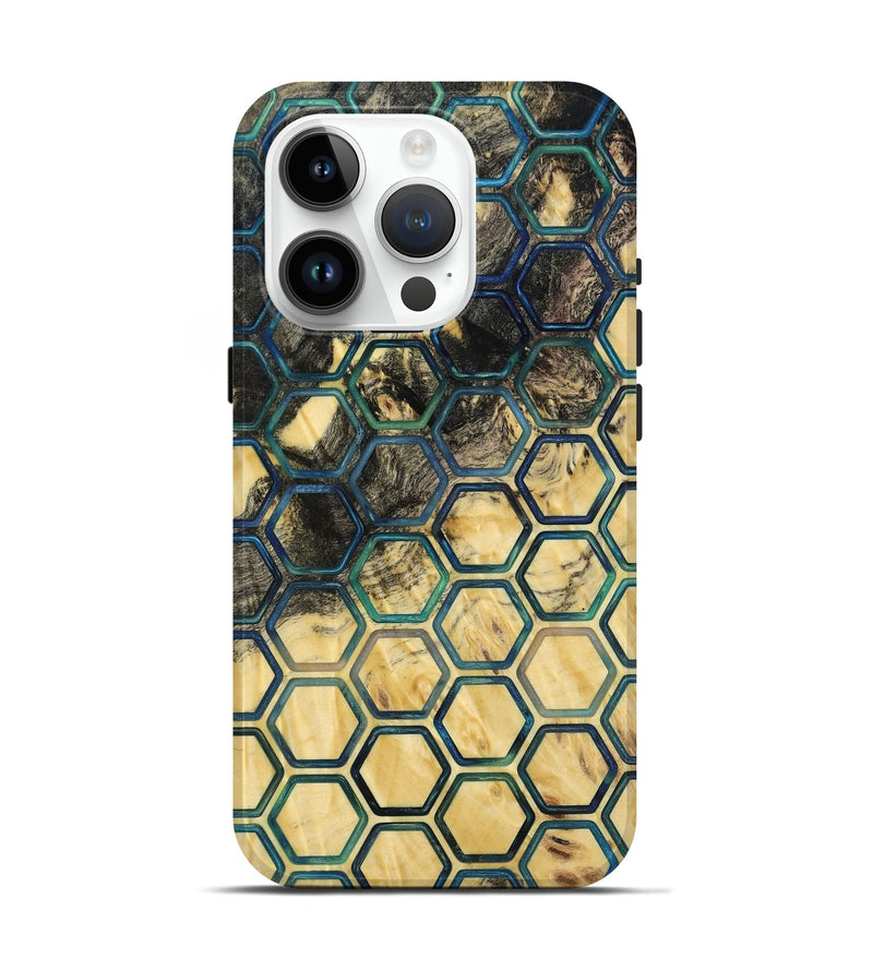 iPhone 15 Pro Wood Live Edge Phone Case - Jill (Pattern, 817869)