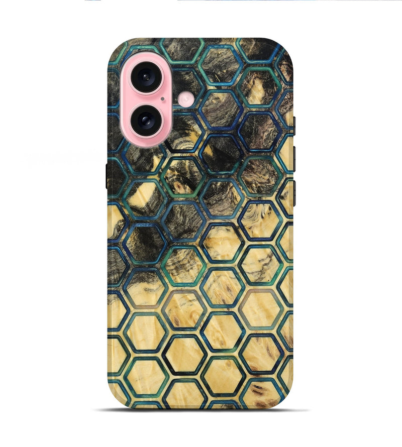iPhone 16 Wood Live Edge Phone Case - Jill (Pattern, 817869)