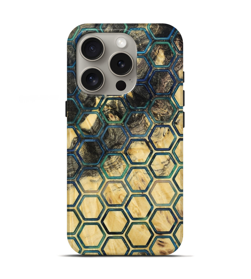 iPhone 16 Pro Wood Live Edge Phone Case - Jill (Pattern, 817869)