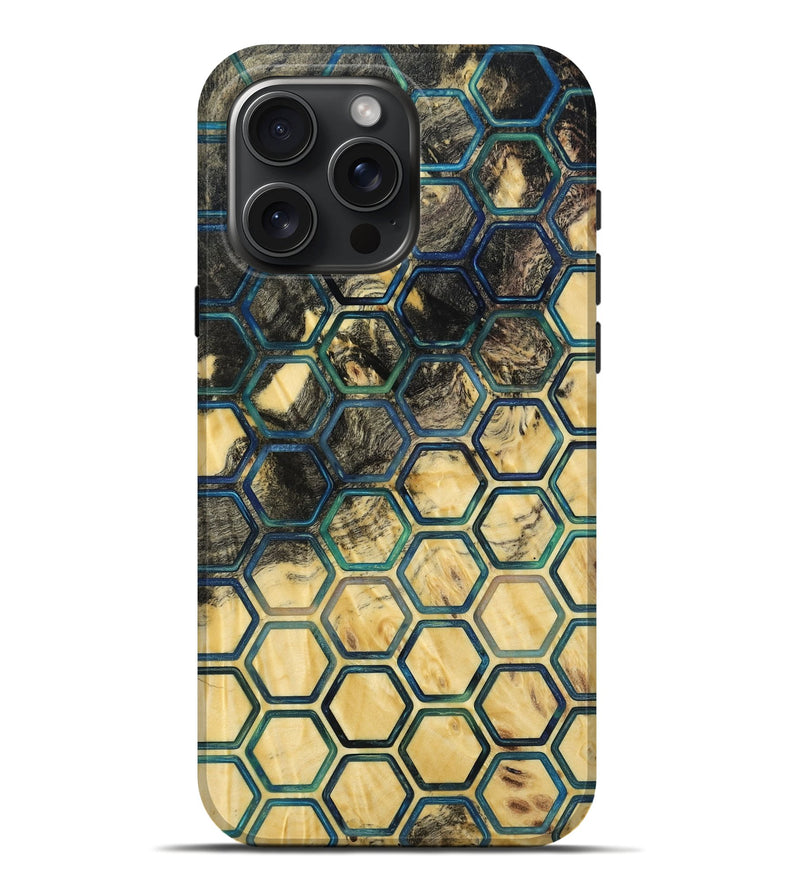 iPhone 16 Pro Max Wood Live Edge Phone Case - Jill (Pattern, 817869)