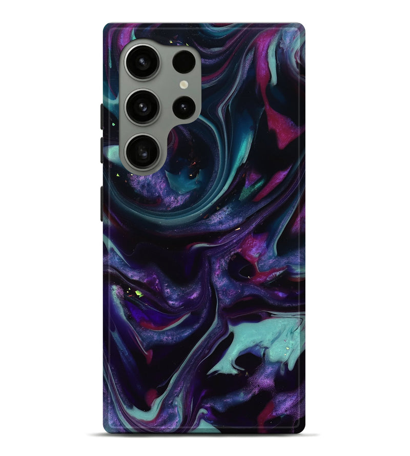 Galaxy S24 Ultra ResinArt Live Edge Phone Case - Daija (Purple, 817870)