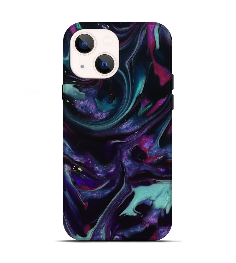 iPhone 13 ResinArt Live Edge Phone Case - Daija (Purple, 817870)