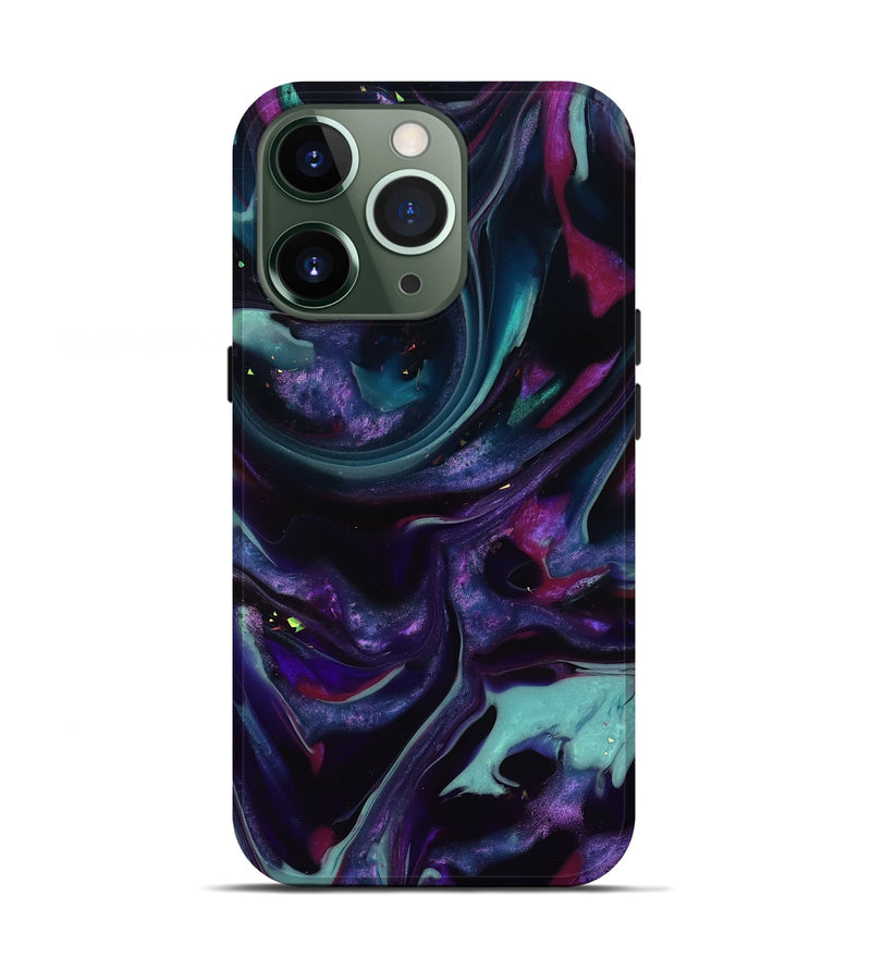 iPhone 13 Pro ResinArt Live Edge Phone Case - Daija (Purple, 817870)