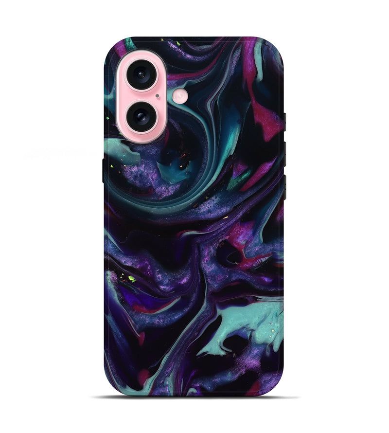iPhone 17 ResinArt Live Edge Phone Case - Daija (Purple, 817870)