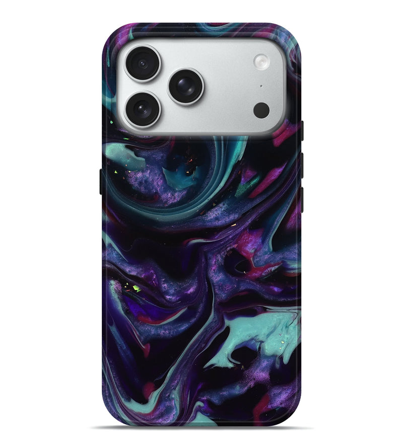 iPhone 18 Pro Max ResinArt Live Edge Phone Case - Daija (Purple, 817870)