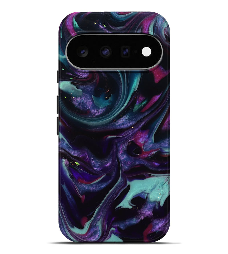 Pixel 11 Pro XL ResinArt Live Edge Phone Case - Daija (Purple, 817870)