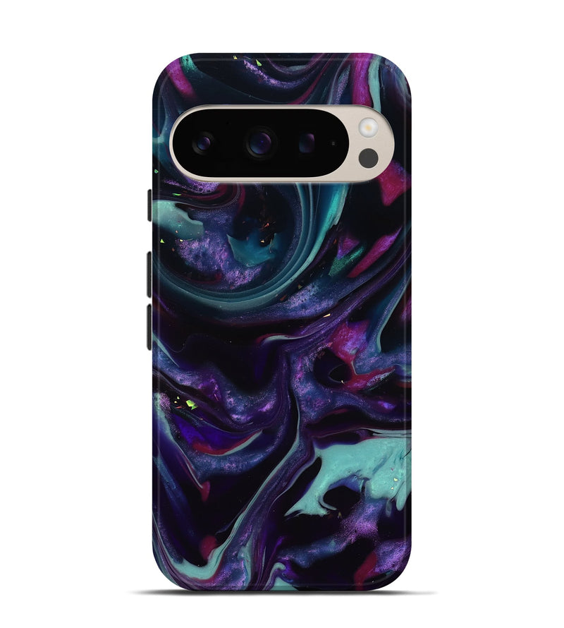 Pixel 9 ResinArt Live Edge Phone Case - Daija (Purple, 817870)