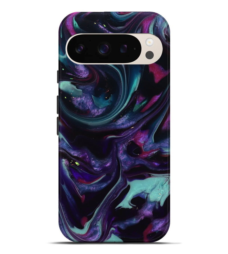 Pixel 9 Pro XL ResinArt Live Edge Phone Case - Daija (Purple, 817870)