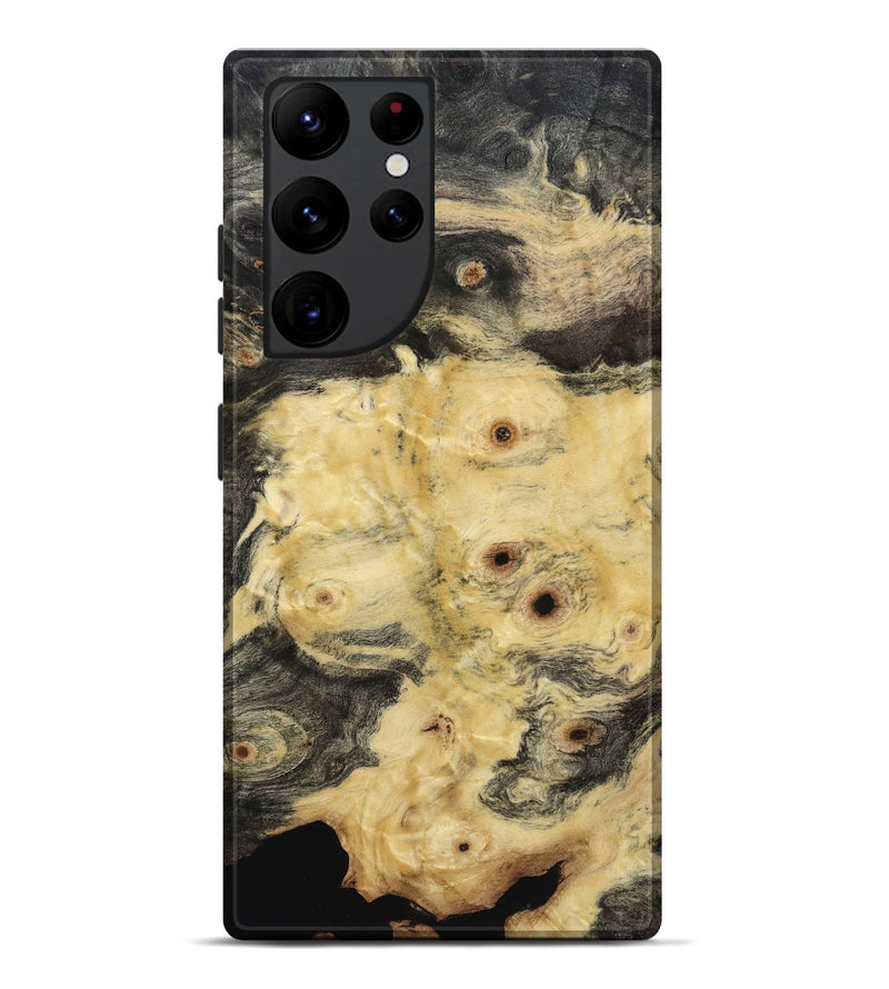Galaxy S22 Ultra Wood Live Edge Phone Case - Candida (Wood Burl, 817877)