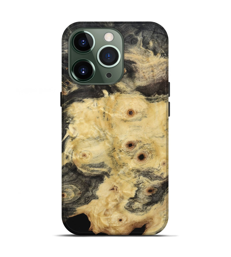iPhone 13 Pro Wood Live Edge Phone Case - Candida (Wood Burl, 817877)