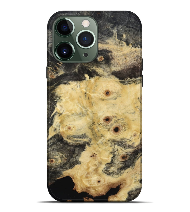 iPhone 13 Pro Max Wood Live Edge Phone Case - Candida (Wood Burl, 817877)