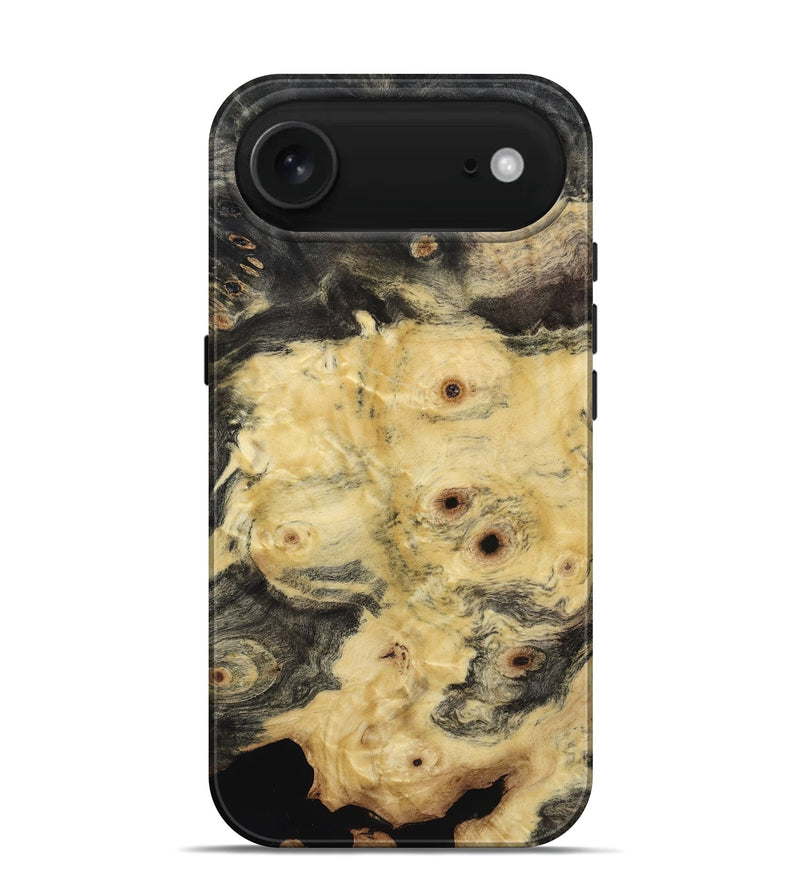 iPhone 17 Air Wood Live Edge Phone Case - Candida (Wood Burl, 817877)
