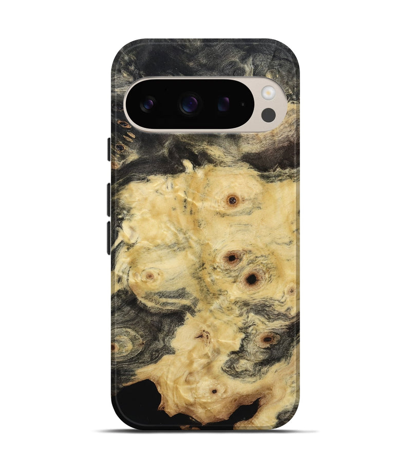 Pixel 9 Wood Live Edge Phone Case - Candida (Wood Burl, 817877)