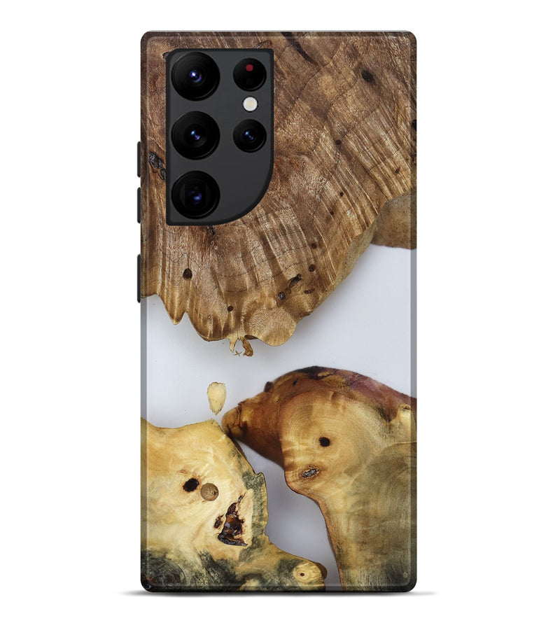 Galaxy S22 Ultra Wood Live Edge Phone Case - Candace (Clear, 817880)