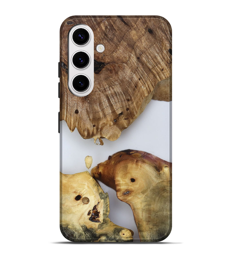 Galaxy S25 Plus Wood Live Edge Phone Case - Candace (Clear, 817880)