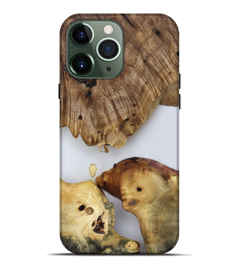 iPhone 13 Pro Max Wood Live Edge Phone Case - Candace (Clear, 817880)