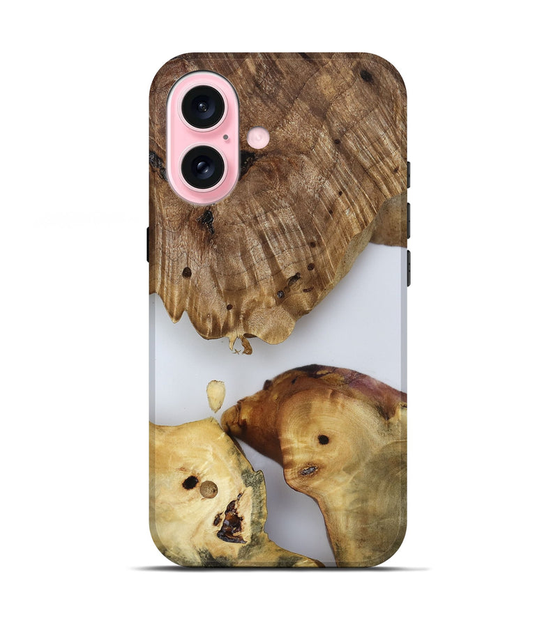 iPhone 17 Wood Live Edge Phone Case - Candace (Clear, 817880)