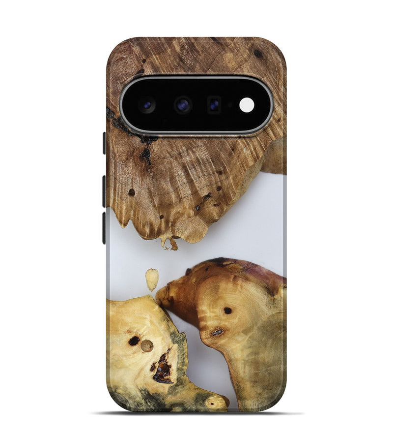 Pixel 11 Pro Wood Live Edge Phone Case - Candace (Clear, 817880)