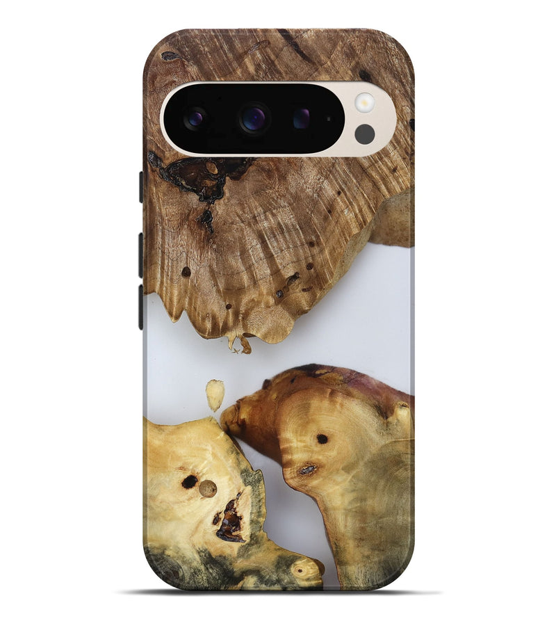 Pixel 9 Pro XL Wood Live Edge Phone Case - Candace (Clear, 817880)