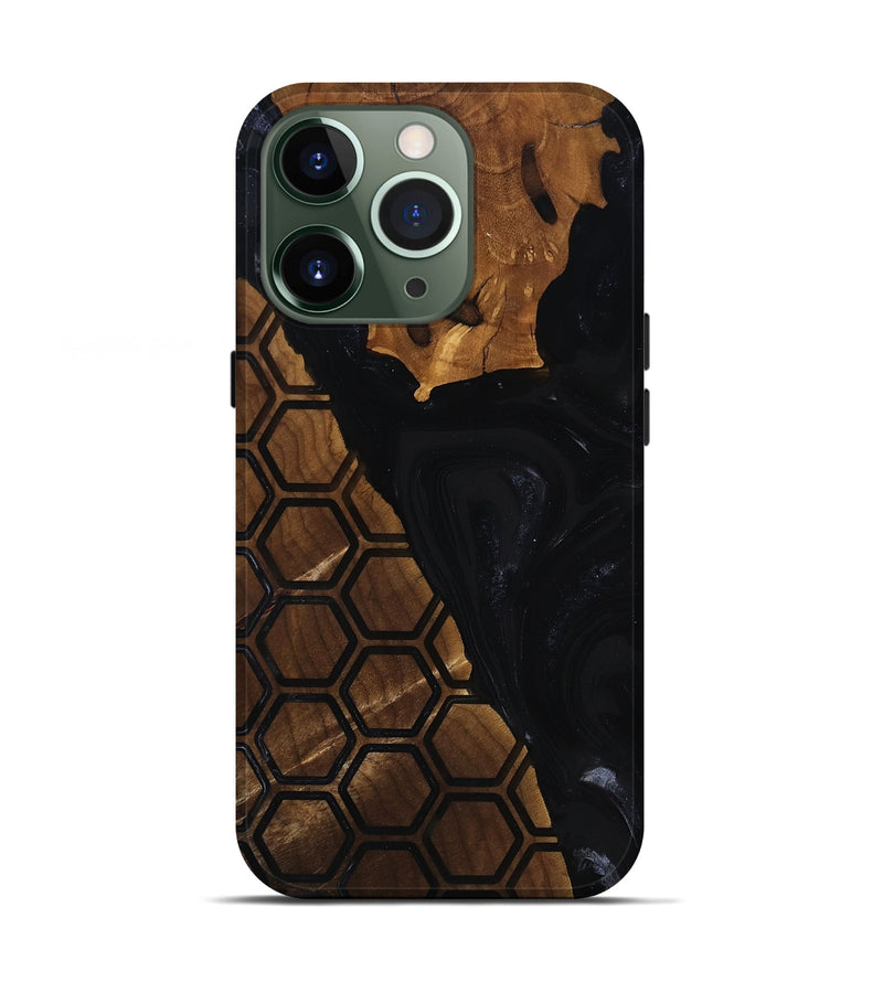iPhone 13 Pro Wood Live Edge Phone Case - Karis (Pattern, 817884)