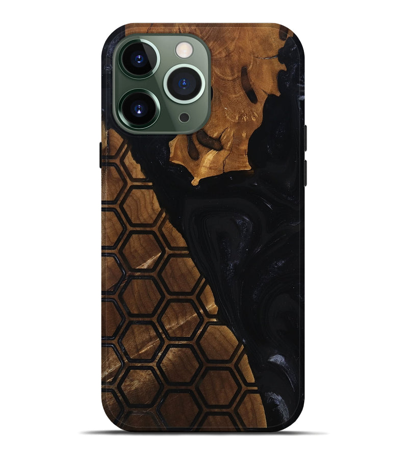 iPhone 13 Pro Max Wood Live Edge Phone Case - Karis (Pattern, 817884)