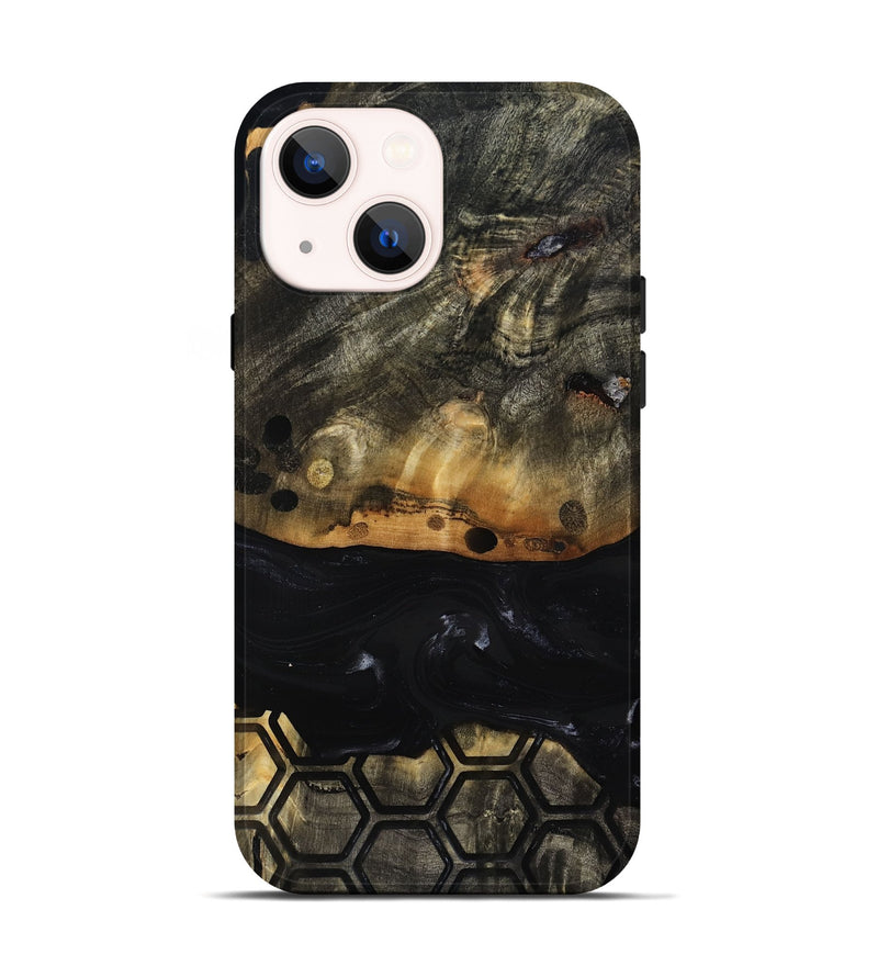 iPhone 14 Wood Live Edge Phone Case - Dewey (Pattern, 817885)