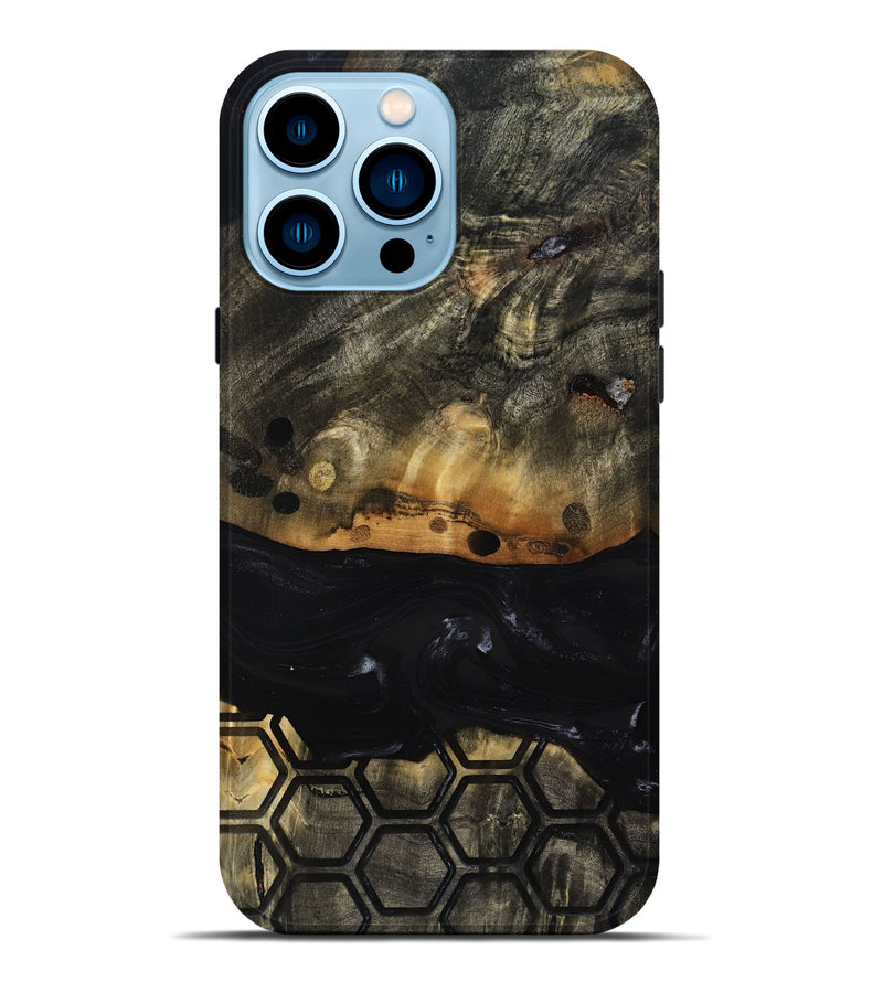 iPhone 14 Pro Max Wood Live Edge Phone Case - Dewey (Pattern, 817885)