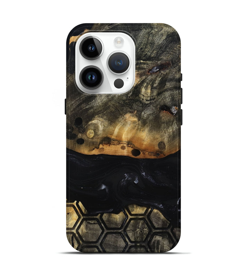 iPhone 15 Pro Wood Live Edge Phone Case - Dewey (Pattern, 817885)