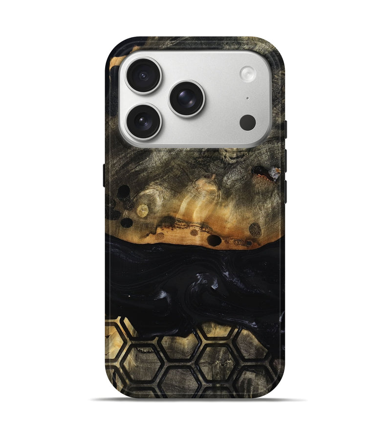 iPhone 17 Pro Wood Live Edge Phone Case - Dewey (Pattern, 817885)