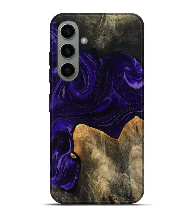 Galaxy S24 Plus Wood Live Edge Phone Case - Rosia (Purple, 817889)