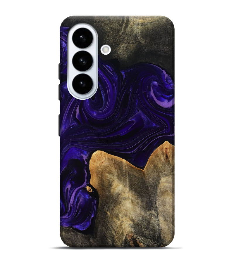 Galaxy S26 Plus Wood Live Edge Phone Case - Rosia (Purple, 817889)