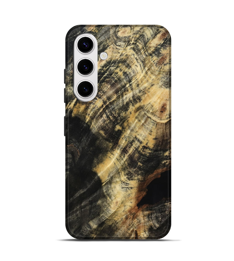 Galaxy S25 Wood Live Edge Phone Case - Rory (Wood Burl, 817891)