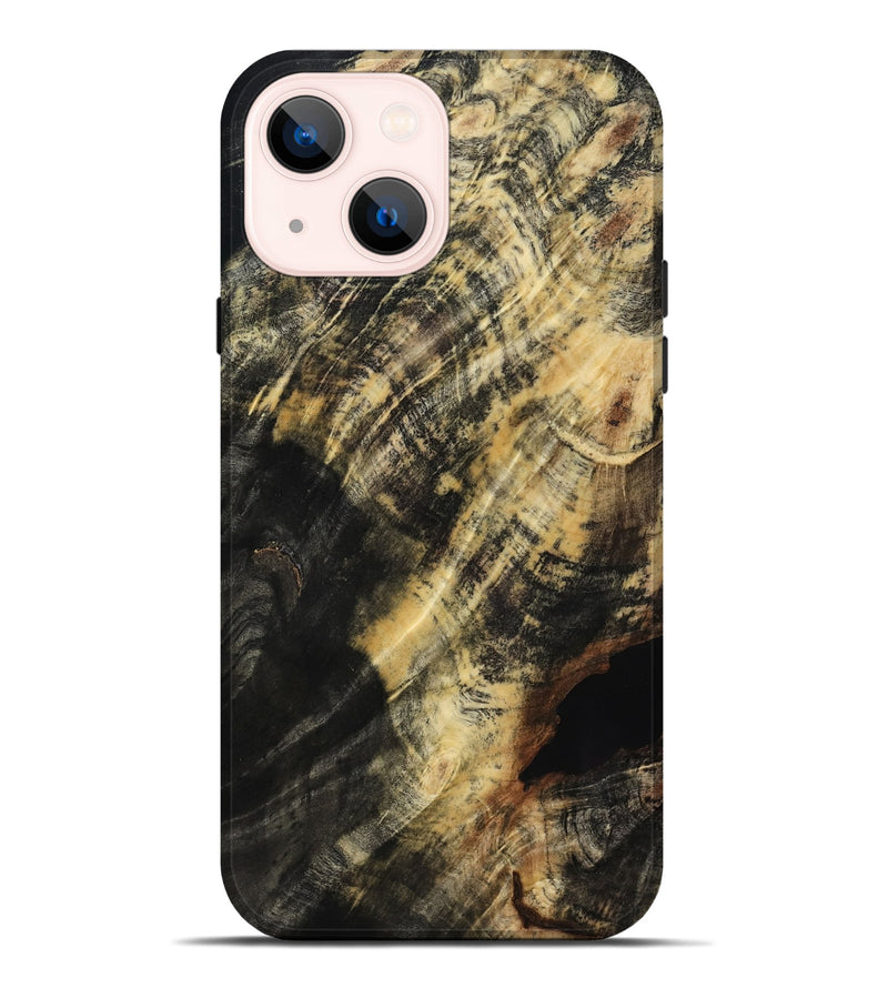 iPhone 14 Plus Wood Live Edge Phone Case - Rory (Wood Burl, 817891)