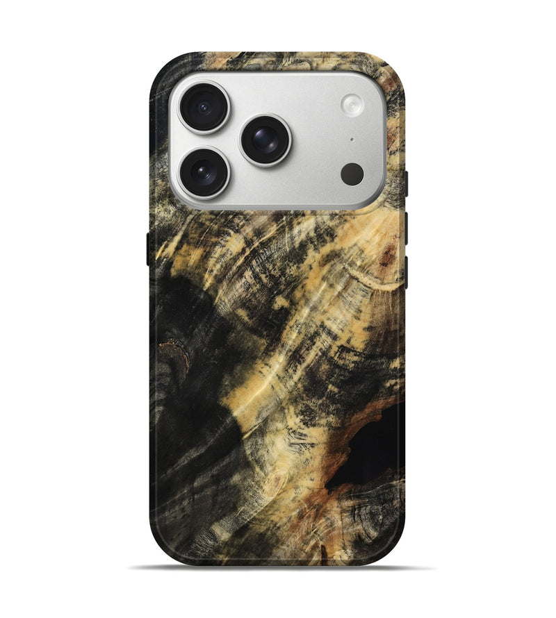 iPhone 17 Pro Wood Live Edge Phone Case - Rory (Wood Burl, 817891)