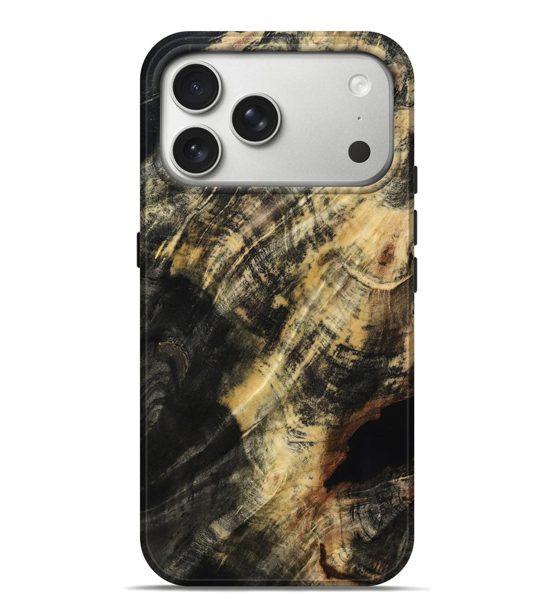 iPhone 17 Pro Max Wood Live Edge Phone Case - Rory (Wood Burl, 817891)
